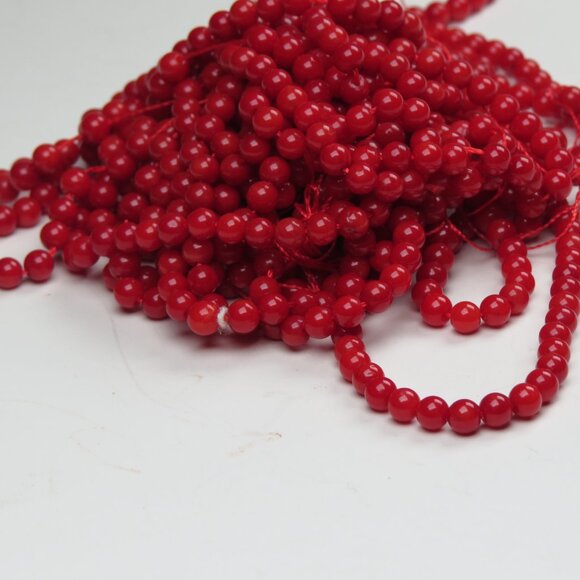 Coral Necklace Lose Strands X 3 Pieces lot sale - Picture 4 of 4